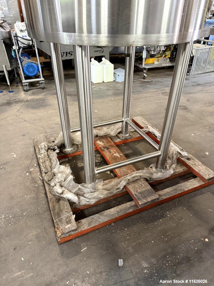 Used Lee RA-150 150-Gallon 316 Stainless Steel Jacketed Kettle with Scrape Surface Agitation