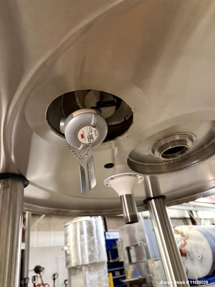 Used Lee RA-150 150-Gallon 316 Stainless Steel Jacketed Kettle with Scrape Surface Agitation