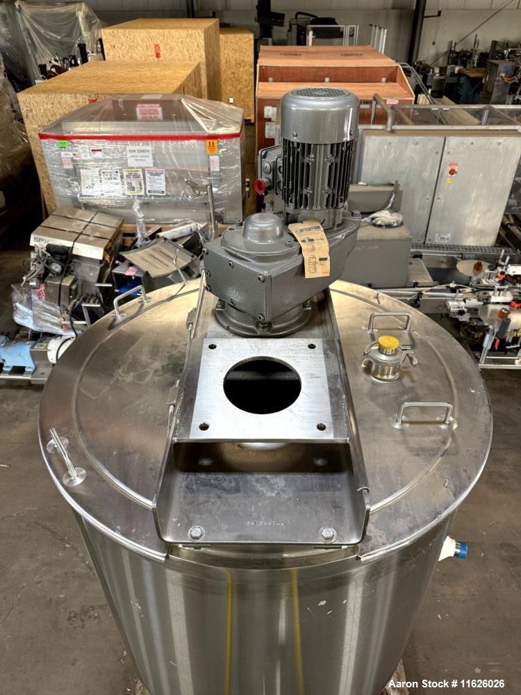 Used Lee RA-150 150-Gallon 316 Stainless Steel Jacketed Kettle with Scrape Surface Agitation