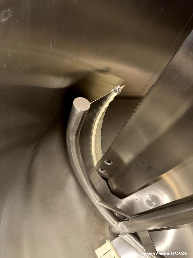 Used Lee RA-150 150-Gallon 316 Stainless Steel Jacketed Kettle with Scrape Surface Agitation