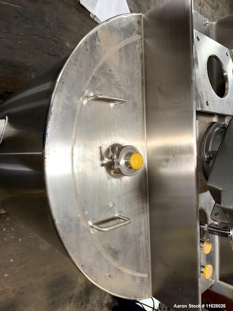 Used Lee RA-150 150-Gallon 316 Stainless Steel Jacketed Kettle with Scrape Surface Agitation