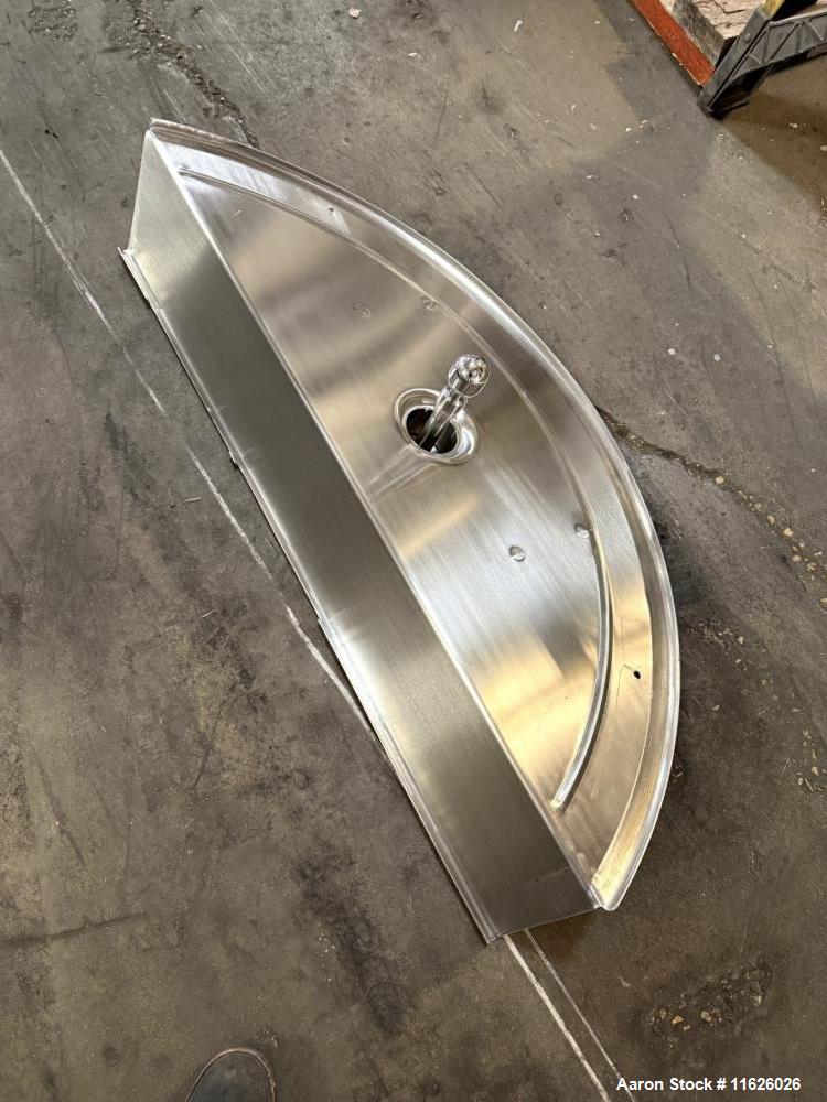 Used Lee RA-150 150-Gallon 316 Stainless Steel Jacketed Kettle with Scrape Surface Agitation