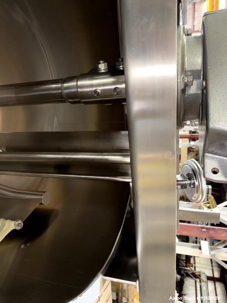 Used Lee RA-150 150-Gallon 316 Stainless Steel Jacketed Kettle with Scrape Surface Agitation