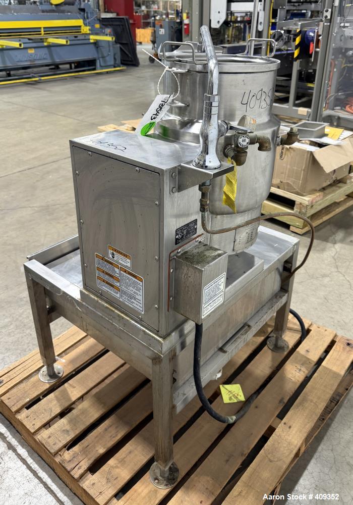 Pre-Owned Vulcan K6ETT Electric Counter Kettle | 6 Gal | 50 PSI