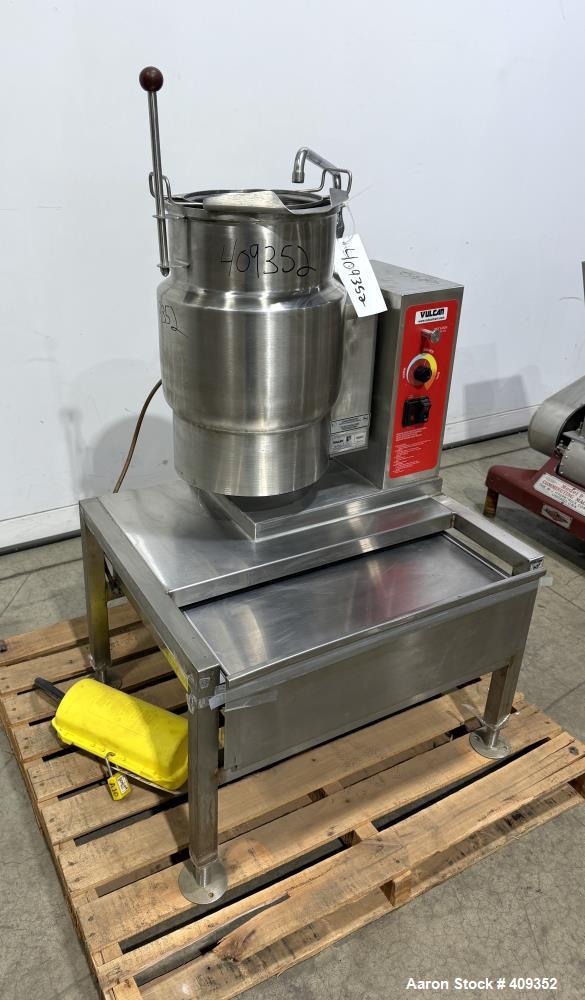 Pre-Owned Vulcan K6ETT Electric Counter Kettle | 6 Gal | 50 PSI