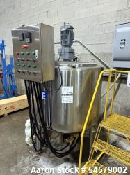 Electrically heated 200 Gallon Stainless steel Kettle
