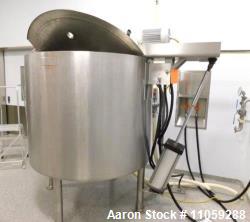 Used-400 Gallon Lee Sanitary Jacketed Double Motion Mix Kettle