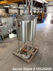 Used Lee RA-150 150-Gallon 316 Stainless Steel Jacketed Kettle with Scrape Surface Agitation