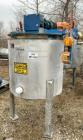Used - Ross 125 Gallon Stainless Steel Mix Kettle, Model 361-100, Jacketed, 10 HP Motor