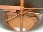 Used - Ross 125 Gallon Stainless Steel Mix Kettle, Model 361-100, Jacketed, 10 HP Motor