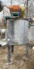 Industrial Ross 125 Gallon Mix Kettle, Stainless Steel, Jacketed, Double Motion Agitator