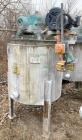 Used Ross Model 361-100 125-Gallon Mix Kettle, Stainless Steel, Agitated, 10 HP Motor