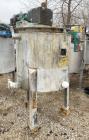 Used - 125 Gallon Stainless Steel Mix Kettle, Jacketed, Double Motion Drive, 10 HP Motor