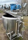 Cherry-Burrell 200 Gallon Cone-Bottom Stainless Steel Jacketed Processor Tank wi