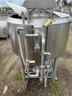 Cherry-Burrell 200 Gallon Cone-Bottom Stainless Steel Jacketed Processor Tank wi