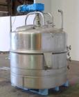 Used- DCI Scraper Agitated Mixing Kettle, 400 Gallon, Stainless Steel, Vertical.