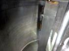 Used- DCI Scraper Agitated Mixing Kettle, 400 Gallon, Stainless Steel, Vertical.