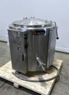 Used- Groen Electric Steam Jacketed Kettle, Model EE-40, 40 Gallon Capacity, 304 Stainless Steel. Approximate 26