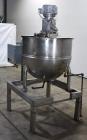 Used- Groen 100 Gallon Mix Kettle, Model N-100 SP, Stainless Steel, Vertical. Approximate 36