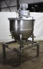 Used Groen 100 Gallon Mix Kettle, Model N-100 SP, Stainless Steel, Vertical. Approximate 36