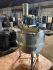 Used Groen Kettle, 100 Gallon capacity, Model TA100 SP, Anchor style agitator.