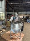 Used Groen Kettle, 100 Gallon capacity, Model TA100 SP, Anchor style agitator.