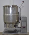 Used- Groen Table Top Kettle, Model TDH/40-SP, 40 Quart Capacity, Stainless Steel. Approximate 16-1/2