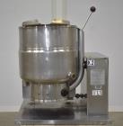 Used- Groen Table Top Kettle, Model TDH-40, 40 Quart Capacity, Stainless Steel. Approximate 16-1/2