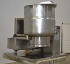 Used- Groen Table Top Kettle, Model TDH-40, 40 Quart Capacity, Stainless Steel. Approximate 16-1/2