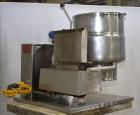 Used- Groen Table Top Kettle, Model TDH-40, 40 Quart Capacity, Stainless Steel. Approximate 16-1/2