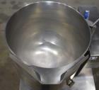 Used- Groen Table Top Kettle, Model TDH-40, 40 Quart Capacity, Stainless Steel. Approximate 16-1/2