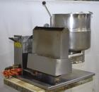 Used- Groen Table Top Kettle, Model TDH-40, 40 Quart Capacity, Stainless Steel. Approximate 16-1/2