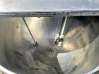 Used Groen 150 Gallon Stainless Steel Agitated Kettle, Model 150. Approximate 42