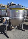 Used Hamilton Style CW Tilting Kettle, 150 Gallon, 316 Stainless Steel.