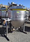 Used- Hamilton Style CW Tilting Kettle, 150 Gallon, 316 Stainless Steel.