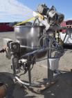 Used Hamilton Style CW Tilting Kettle, 150 Gallon, 316 Stainless Steel.