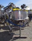 Used Hamilton Style CW Tilting Kettle, 150 Gallon, 316 Stainless Steel.