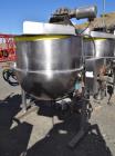 Used Hamilton Style CW Tilting Kettle, 150 Gallon, 316 Stainless Steel.