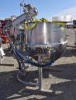 Used Hamilton Style CW Tilting Kettle, 150 Gallon, 316 Stainless Steel.