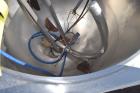 Used Hamilton Style CW Tilting Kettle, 150 Gallon, 316 Stainless Steel.