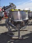 Used- Hamilton Style CW Tilting Kettle, 150 Gallon, 316 Stainless Steel.