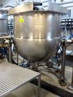 Used- Hamilton Style CW Tilting Kettle, 150 Gallon, 316 Stainless Steel