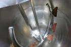 Used- Hamilton Style CW Tilting Kettle, 150 Gallon, 316 Stainless Steel