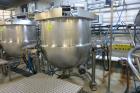 Used- Hamilton Style CW Tilting Kettle, 150 Gallon, 316 Stainless Steel