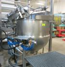 Used- Hamilton Style CW Tilting Kettle, 150 Gallon, 316 Stainless Steel.