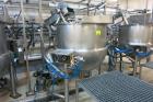 Used- Hamilton Style CW Tilting Kettle, 150 Gallon, 316 Stainless Steel