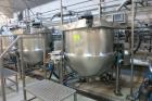 Used Hamilton Style CW Tilting Kettle, 150 Gallon, 316 Stainless Steel.
