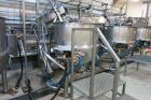 Used Hamilton Style CW Tilting Kettle, 150 Gallon, 316 Stainless Steel.