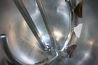 Used Hamilton Style CW Tilting Kettle, 150 Gallon, 316 Stainless Steel.