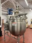 Used-Approximately 250 Gallon Triple Motion Stainless Steel Sanitary Vacuum Kett